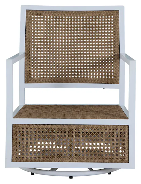 Summer Classics 1544 Bermuda Aluminum and Cane Glider Lounge Summer Classics 1544 Bermuda Aluminum and Cane Glider Lounge