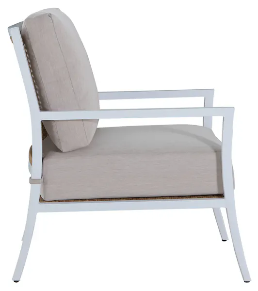 Summer Classics 1541 Bermuda Aluminum and Cane Lounge Summer Classics 1541 Bermuda Aluminum and Cane Lounge