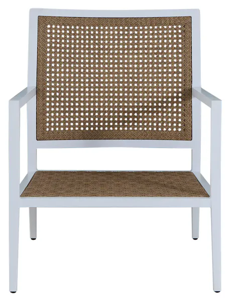 Summer Classics 1541 Bermuda Aluminum and Cane Lounge Summer Classics 1541 Bermuda Aluminum and Cane Lounge
