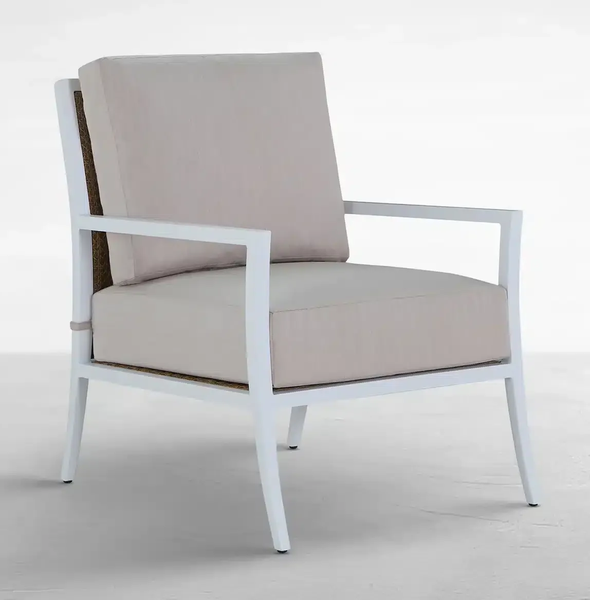 Summer Classics 1541 Bermuda Aluminum and Cane Lounge