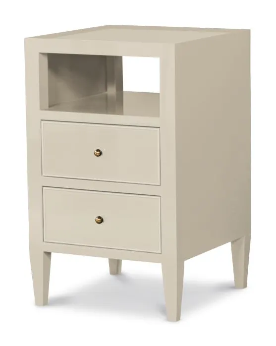 Highland House HH26-540-1-AS Aster Ivory Small Bedside Table Highland House HH26-540-1-AS Aster Ivory Small Bedside Table
