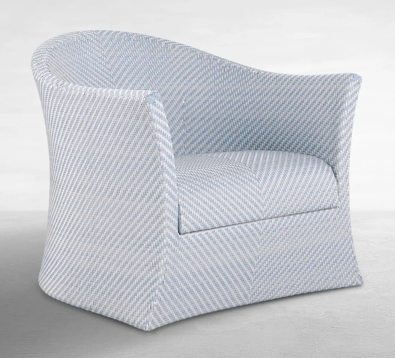 Summer Classics 1528 Bari N-Dura Resin Wicker Swivel Lounge