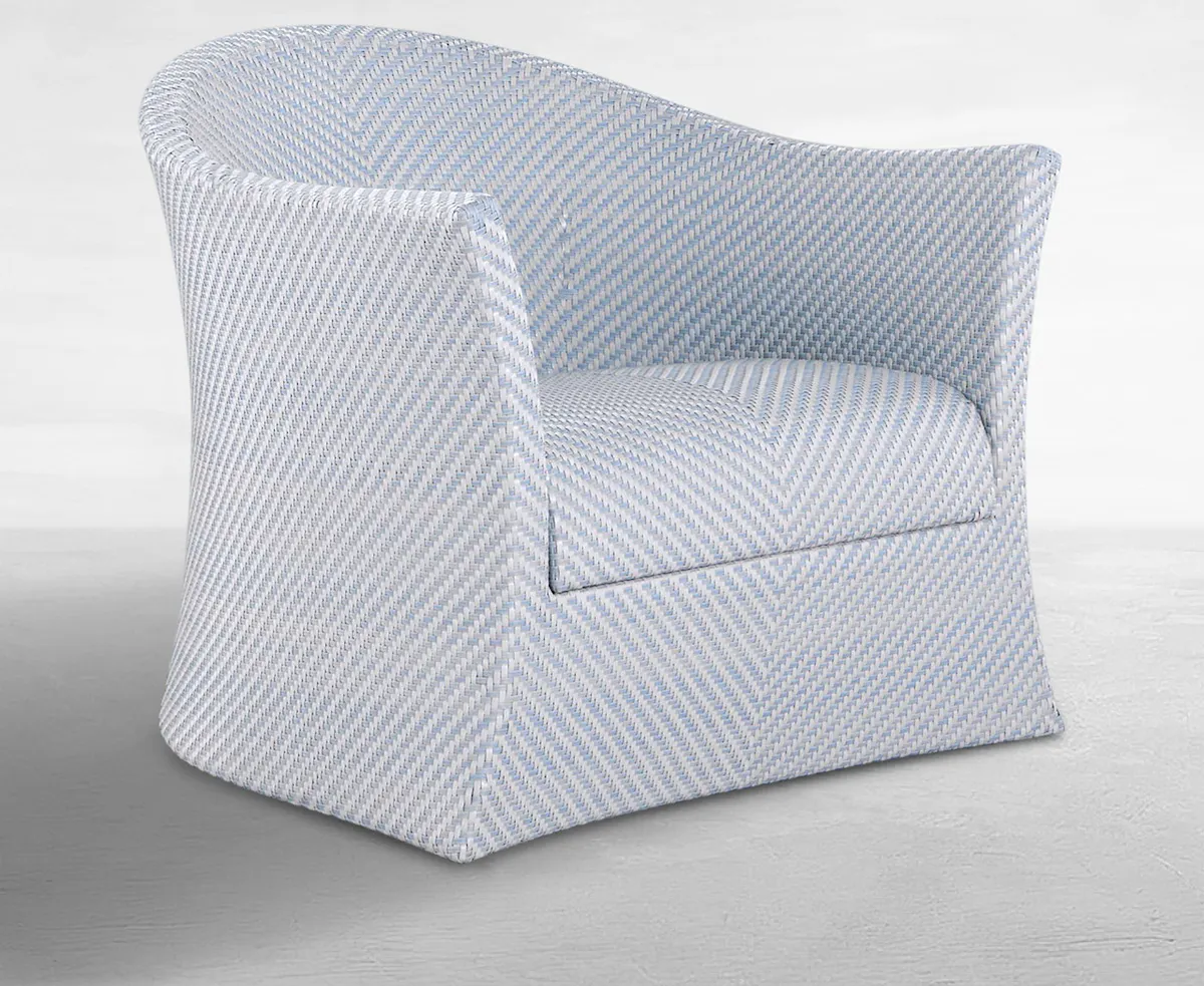 Summer Classics 1528 Bari N-Dura Resin Wicker Swivel Lounge Summer Classics 1528 Bari N-Dura Resin Wicker Swivel Lounge