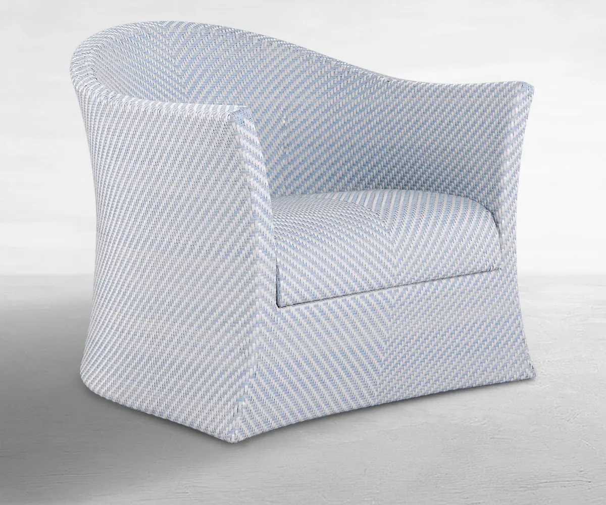 Summer Classics 1528 Bari N-Dura Resin Wicker Swivel Lounge Summer Classics 1528 Bari N-Dura Resin Wicker Swivel Lounge
