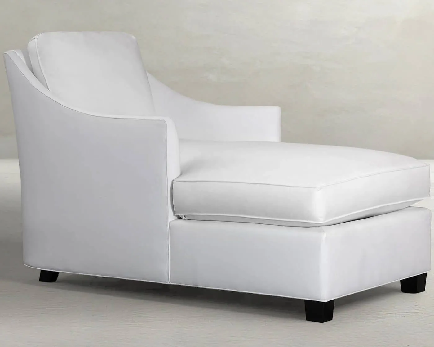 Summer Classics SCH-1000CHA Baldwin Upholstered Chaise – Swoop Arms