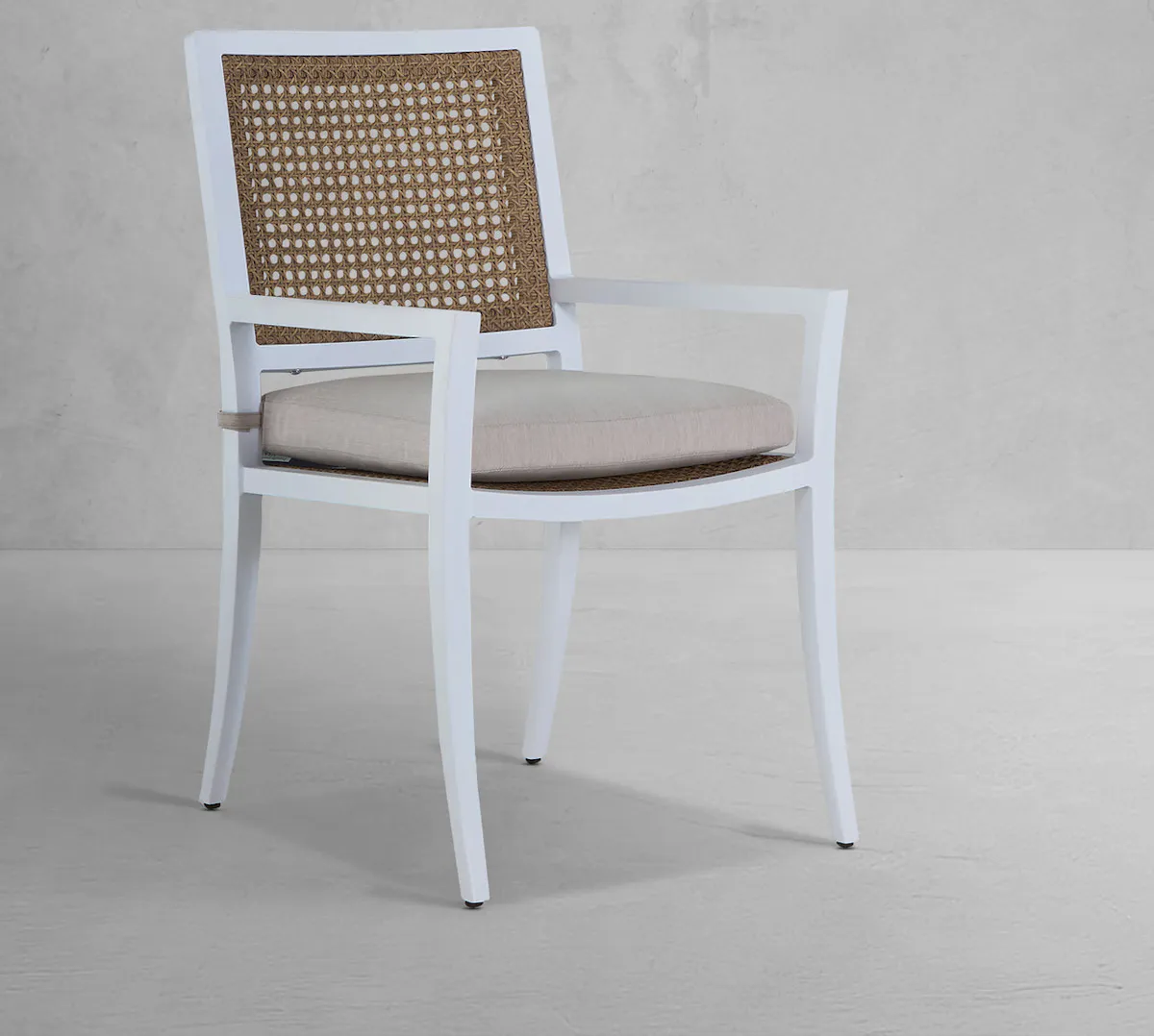 Summer Classics 1538 Bermuda Aluminum and Cane Arm Chair Summer Classics 1538 Bermuda Aluminum and Cane Arm Chair