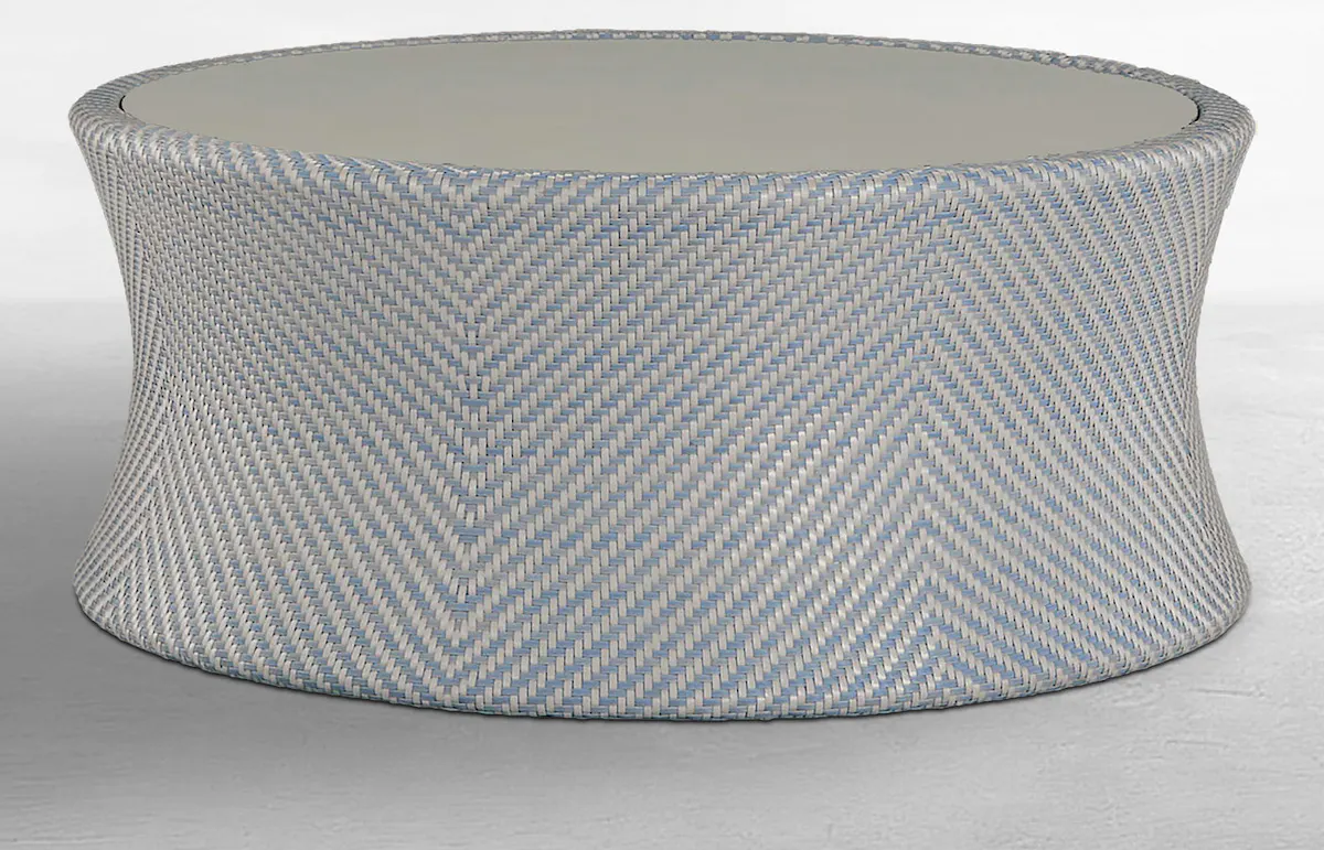 Summer Classics 1524 Bari N-Dura Resin Wicker Outdoor Round Coffee Table Summer Classics 1524 Bari N-Dura Resin Wicker Outdoor Round Coffee Table
