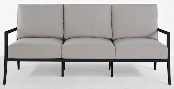 Summer Classics 1543 Bermuda Aluminum and Cane Sofa Summer Classics 1543 Bermuda Aluminum and Cane Sofa