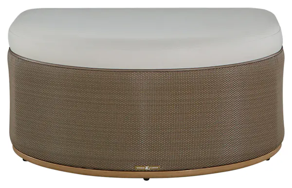Summer Classics 1549 Tahoe Natural Weave Marine Grade Vinyl Ottoman Summer Classics 1549 Tahoe Natural Weave Marine Grade Vinyl Ottoman