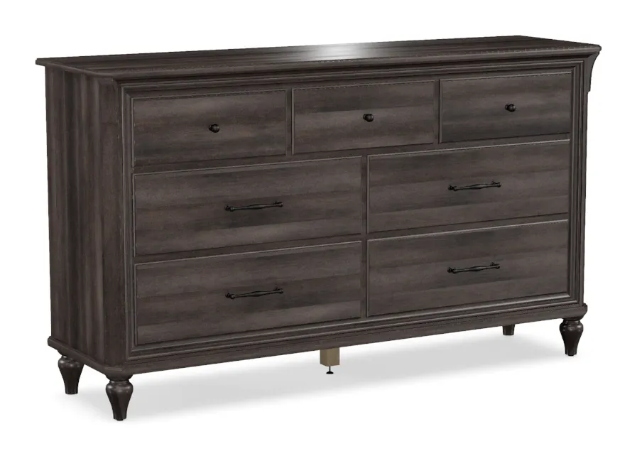 Durham 249-173 Legacy 7 Drawer Dresser Durham 249-173 Legacy 7 Drawer Dresser