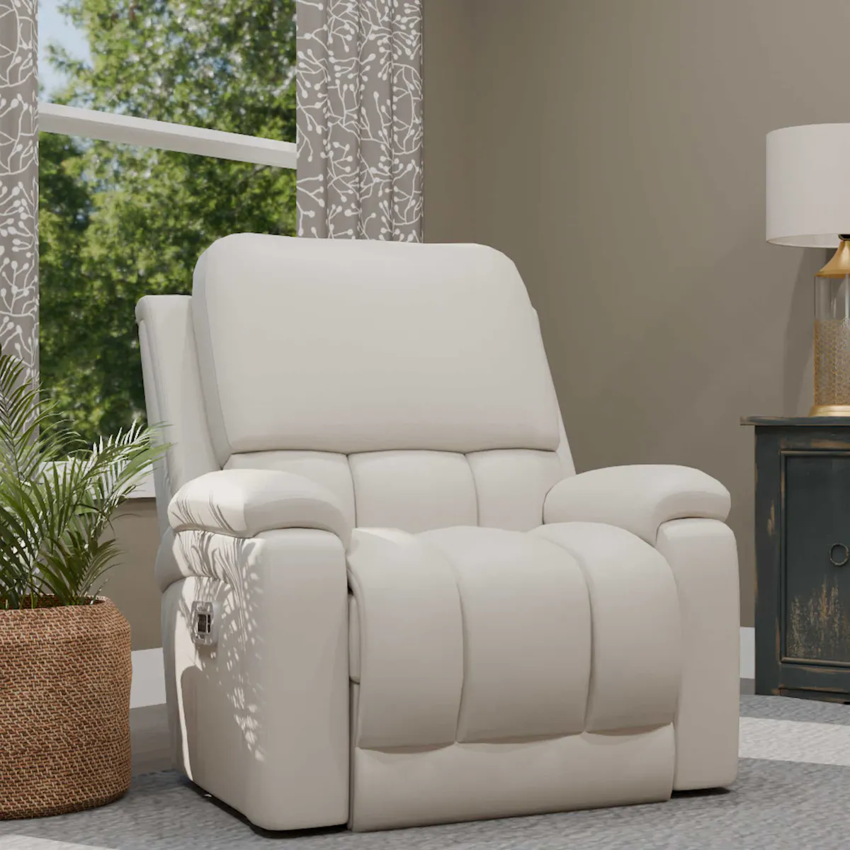 La-Z-Boy 10X530 Greyson Power Rocking Recliner w/ Headrest & Lumbar La-Z-Boy 10X530 Greyson Power Rocking Recliner w/ Headrest & Lumbar