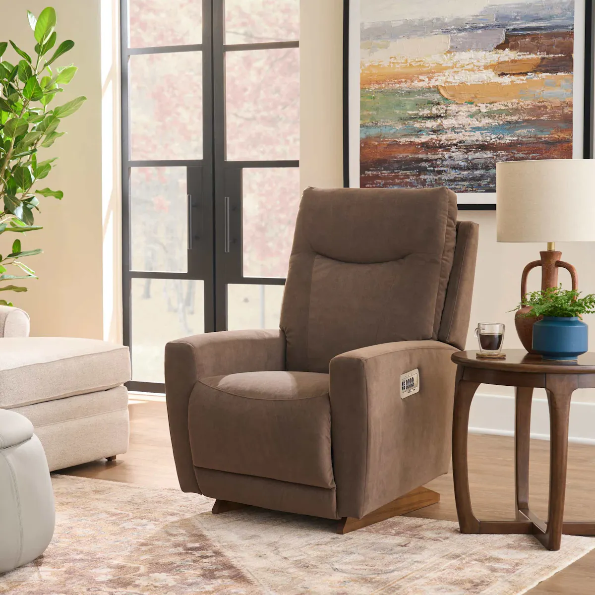 La-Z-Boy 10X715 Kodie Power Rocking Recliner w/ Headrest & Lumbar La-Z-Boy 10X715 Kodie Power Rocking Recliner w/ Headrest & Lumbar