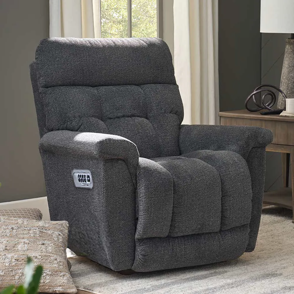 La-Z-Boy 10X717 Fulton Power Rocking Recliner w/ Headrest & Lumbar La-Z-Boy 10X717 Fulton Power Rocking Recliner w/ Headrest & Lumbar