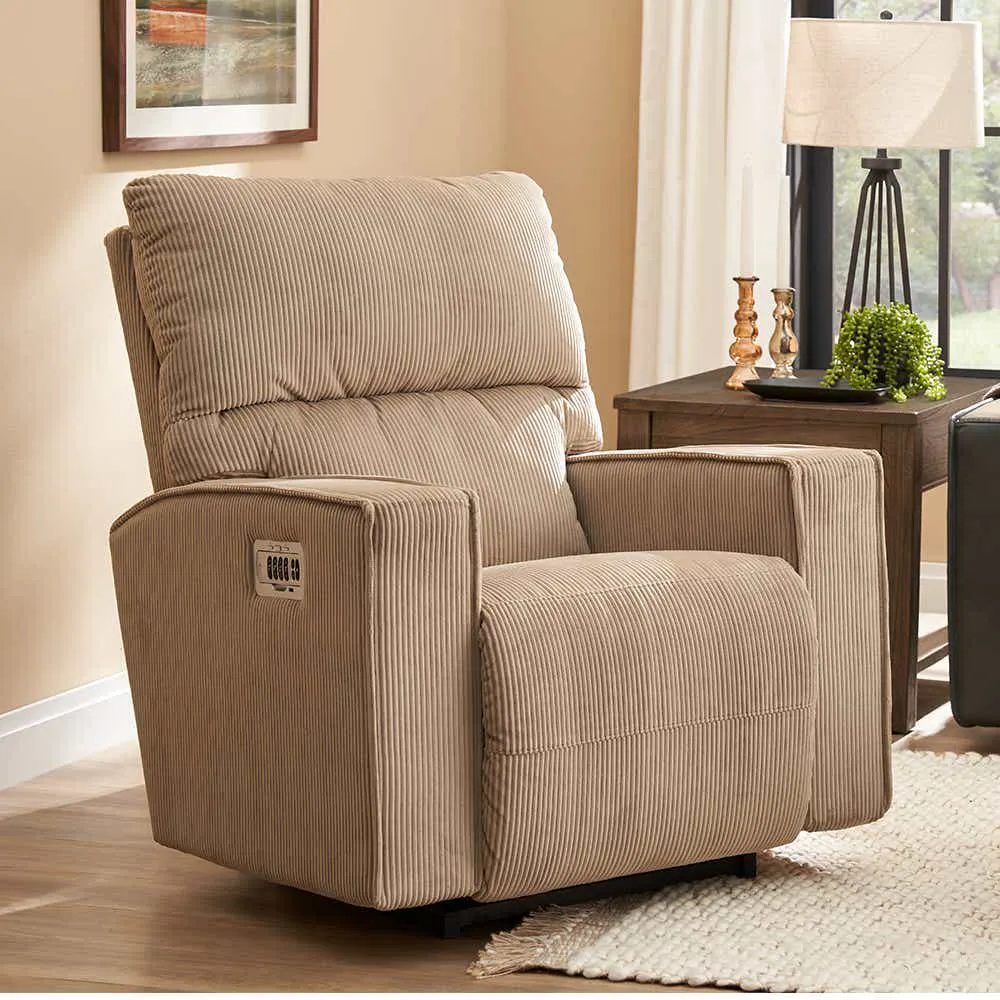 La-Z-Boy 10X759 Maddox Power Rocking Recliner w/ Headrest & Lumbar La-Z-Boy 10X759 Maddox Power Rocking Recliner w/ Headrest & Lumbar