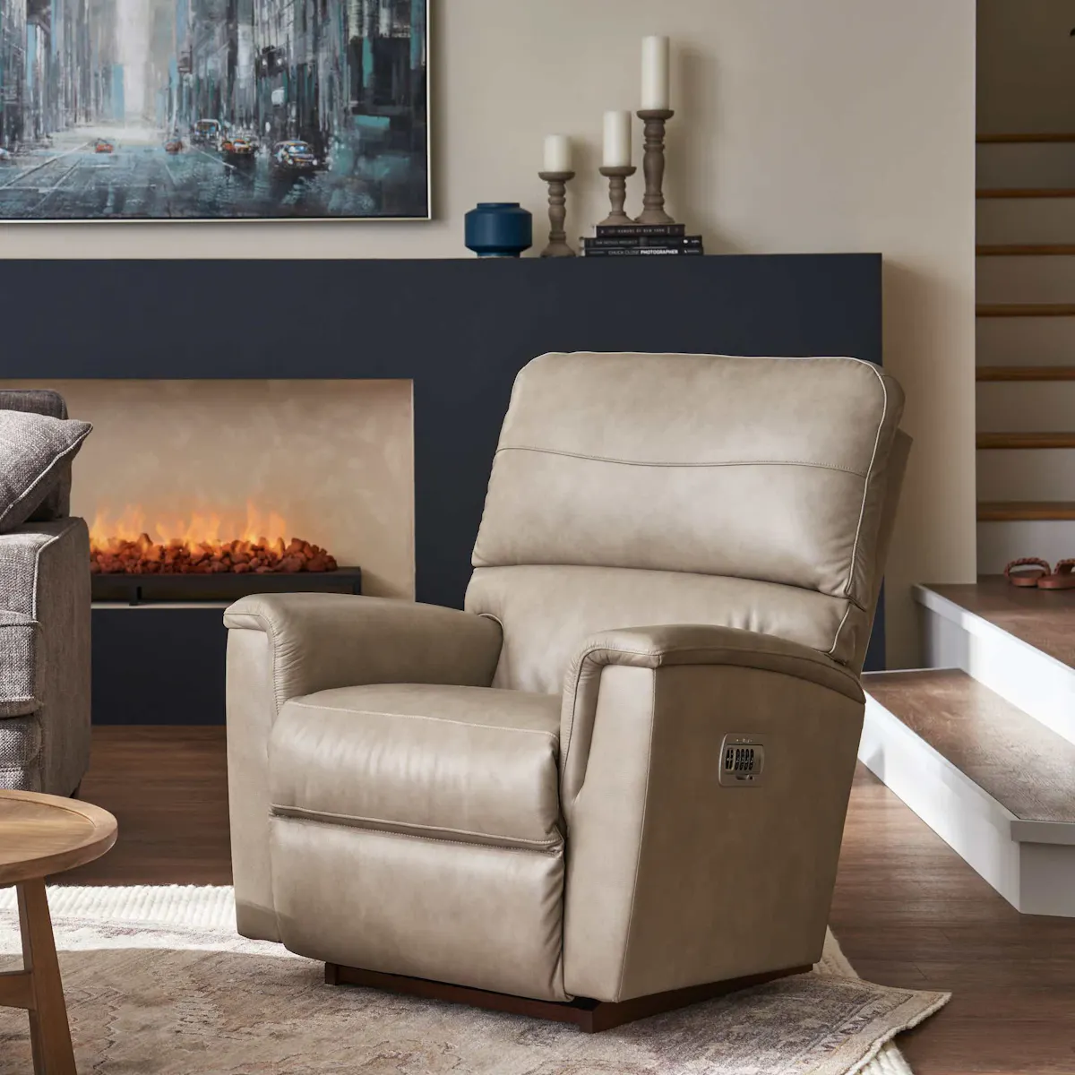 La-Z-Boy 10X769 Ava Power Rocking Recliner w/ Headrest & Lumbar La-Z-Boy 10X769 Ava Power Rocking Recliner w/ Headrest & Lumbar