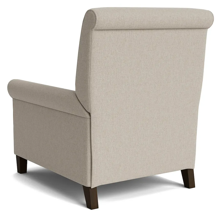 Bassett 1346-3-22 Nelson Sock Arm Manual Recliner Bassett 1346-3-22 Nelson Sock Arm Manual Recliner