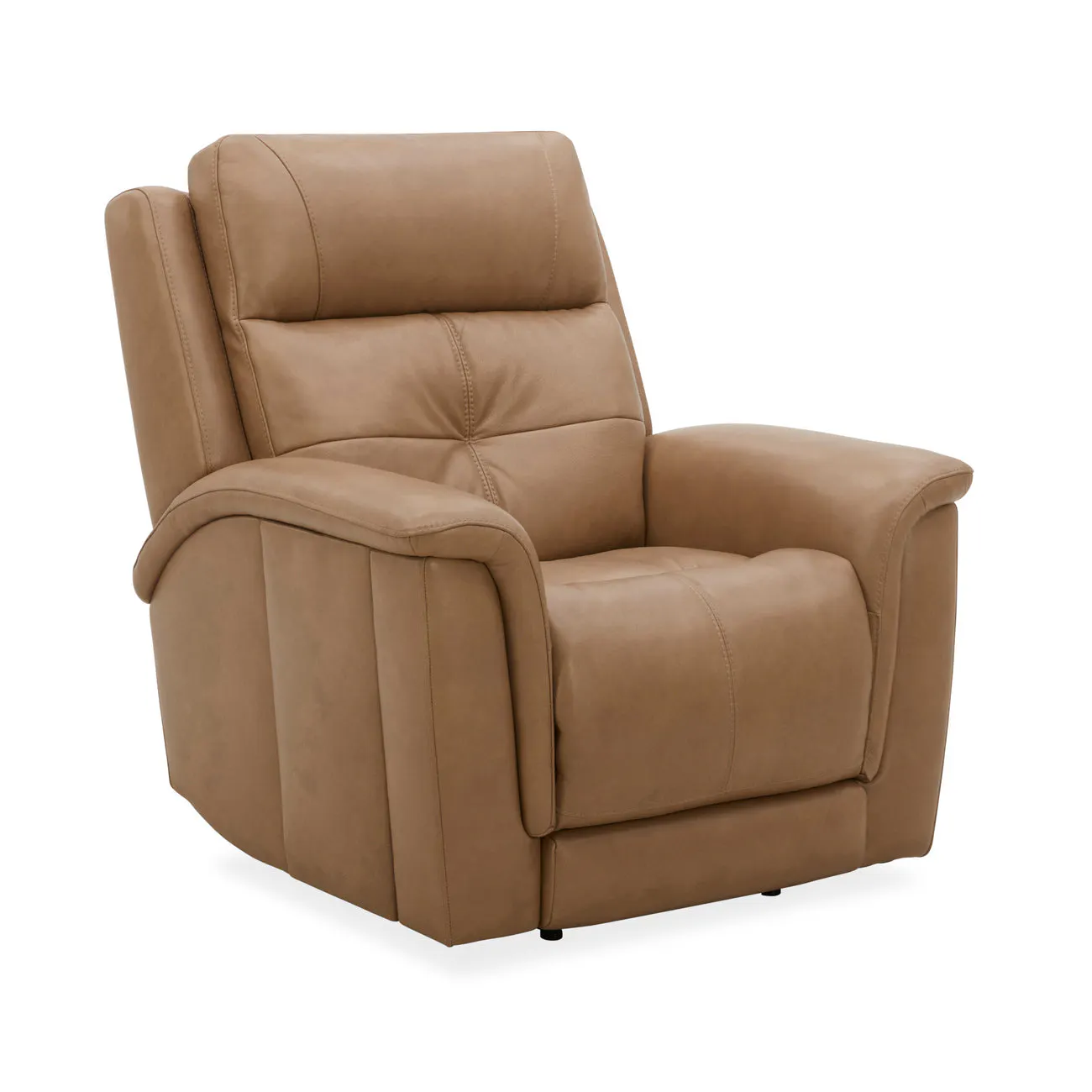 Flexsteel 1640-50P5-43972 Ranger Brown Leather Power Recliner with Power Headrest, Lumbar, Heat & Massage