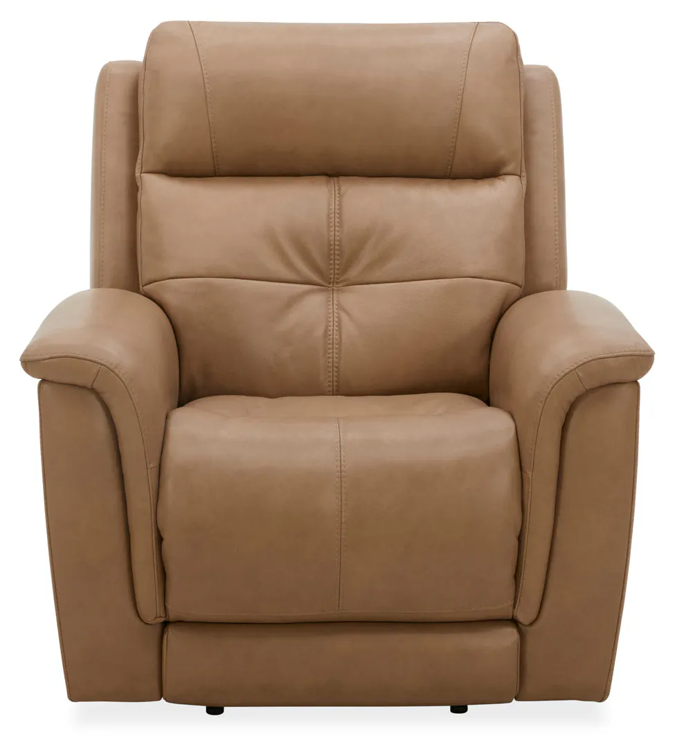 Flexsteel 1640-50P5-43972 Ranger Brown Leather Power Recliner with Power Headrest, Lumbar, Heat & Massage Flexsteel 1640-50P5-43972 Ranger Brown Leather Power Recliner with Power Headrest, Lumbar, Heat & Massage