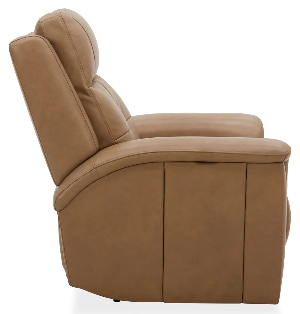 Flexsteel 1640-50P5-43972 Ranger Brown Leather Power Recliner with Power Headrest, Lumbar, Heat & Massage Flexsteel 1640-50P5-43972 Ranger Brown Leather Power Recliner with Power Headrest, Lumbar, Heat & Massage