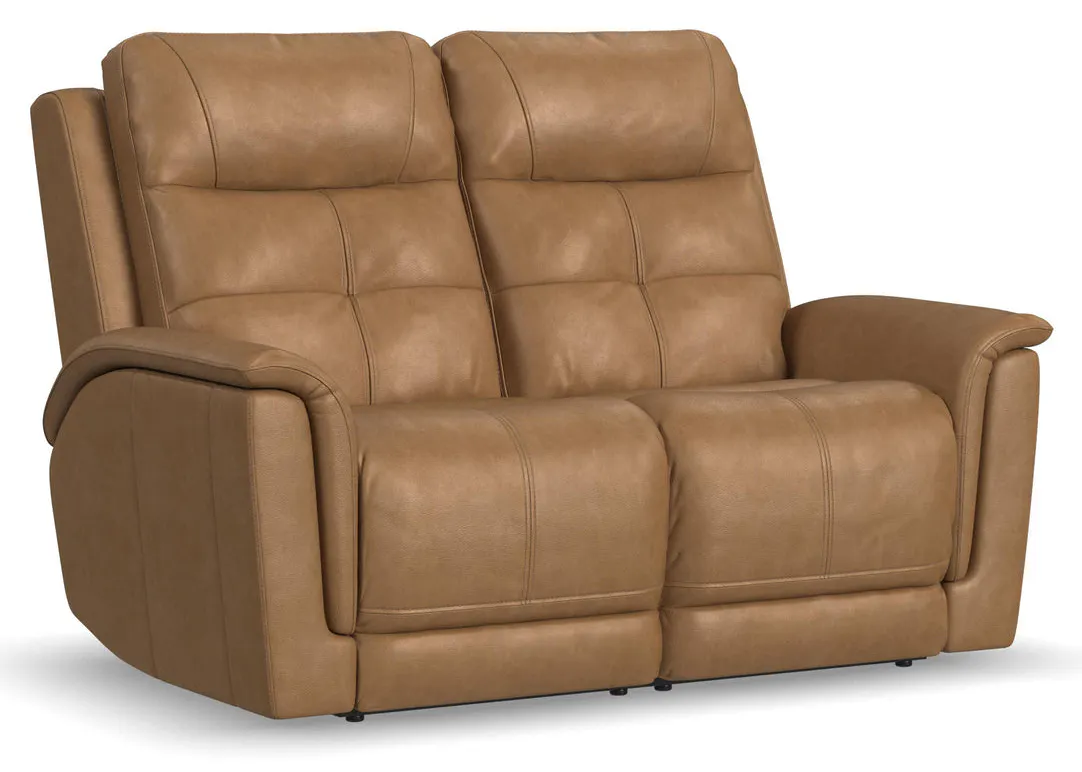 Flexsteel 1640-60P5-43972 Ranger Leather Power Reclining Loveseat with Power Headrest, Lumbar, Heat & Massage Flexsteel 1640-60P5-43972 Ranger Leather Power Reclining Loveseat with Power Headrest, Lumbar, Heat & Massage