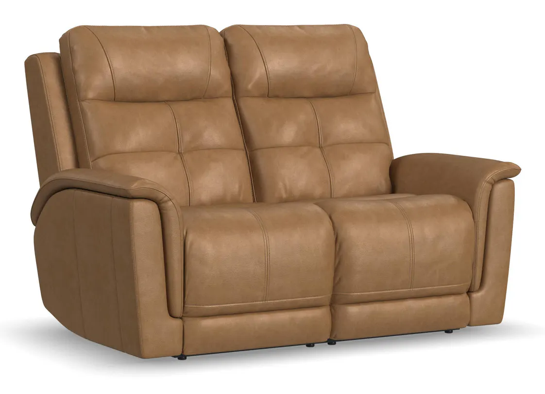 Flexsteel 1640-60P5-43972 Ranger Leather Power Reclining Loveseat with Power Headrest, Lumbar, Heat & Massage Flexsteel 1640-60P5-43972 Ranger Leather Power Reclining Loveseat with Power Headrest, Lumbar, Heat & Massage