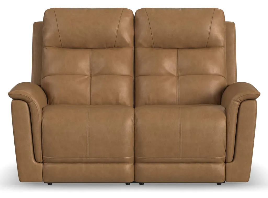 Flexsteel 1640-60P5-43972 Ranger Leather Power Reclining Loveseat with Power Headrest, Lumbar, Heat & Massage Flexsteel 1640-60P5-43972 Ranger Leather Power Reclining Loveseat with Power Headrest, Lumbar, Heat & Massage