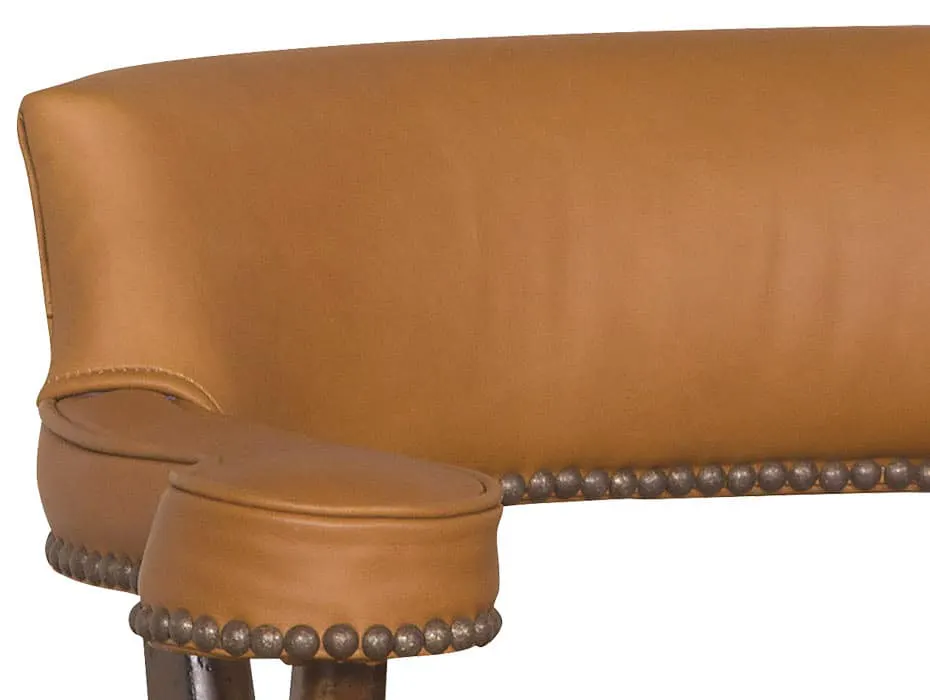 McKinley Leather 22-CH-SGT Lafone Counter Stool with Stained Glass Treatment McKinley Leather 22-CH-SGT Lafone Counter Stool with Stained Glass Treatment