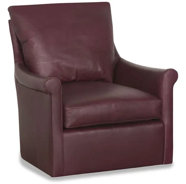 McKinley Leather 245-S Hilary Swivel Chair McKinley Leather 245-S Hilary Swivel Chair