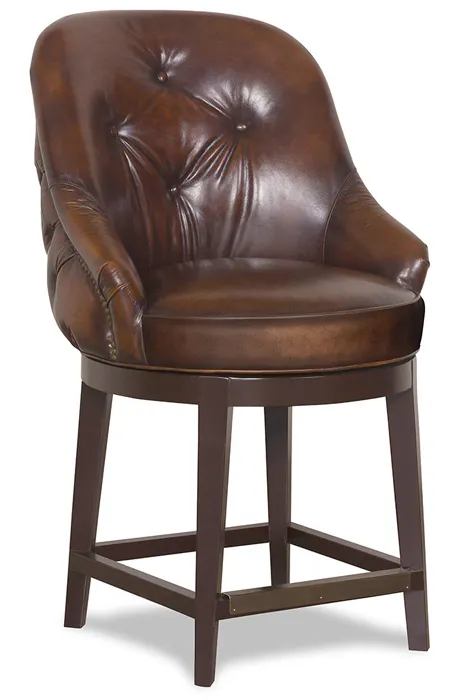 McKinley Leather 26-CH Bootlegger Counter Height Stool McKinley Leather 26-CH Bootlegger Counter Height Stool