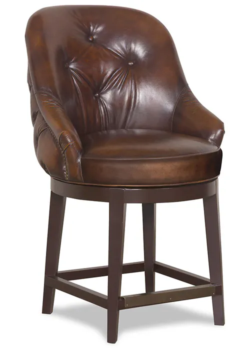 McKinley Leather 26-CH Bootlegger Counter Height Stool McKinley Leather 26-CH Bootlegger Counter Height Stool