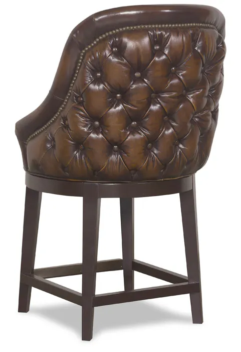 McKinley Leather 26-CH Bootlegger Counter Height Stool McKinley Leather 26-CH Bootlegger Counter Height Stool