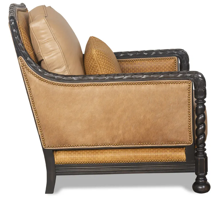 McKinley Leather 524-SLC Ingrid Chair with Specialty Leather Combination McKinley Leather 524-SLC Ingrid Chair with Specialty Leather Combination