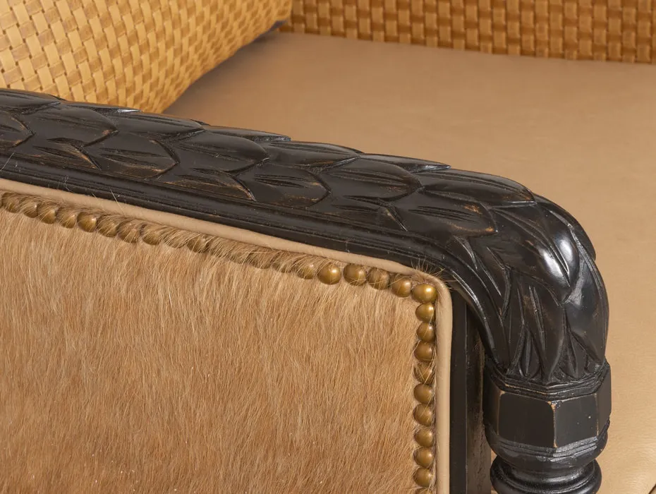 McKinley Leather 524-SLC Ingrid Chair with Specialty Leather Combination McKinley Leather 524-SLC Ingrid Chair with Specialty Leather Combination