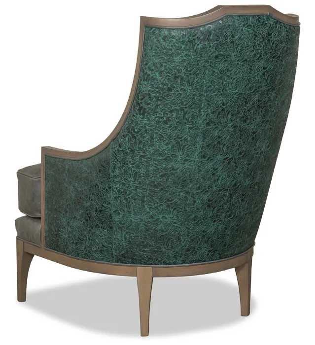 McKinley Leather 526-SLC Grant Chair with Specialty Leather Combination McKinley Leather 526-SLC Grant Chair with Specialty Leather Combination