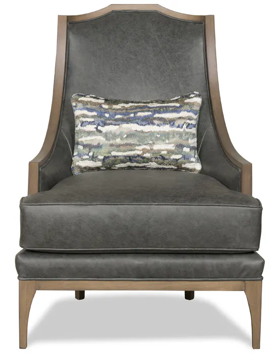 McKinley Leather 526-SLC Grant Chair with Specialty Leather Combination McKinley Leather 526-SLC Grant Chair with Specialty Leather Combination