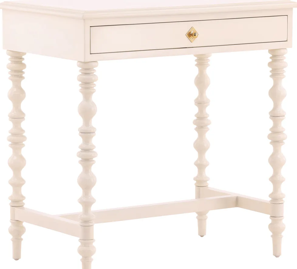 Furniture Classics 58045LT Cream Zepatta Side Table Furniture Classics 58045LT Cream Zepatta Side Table