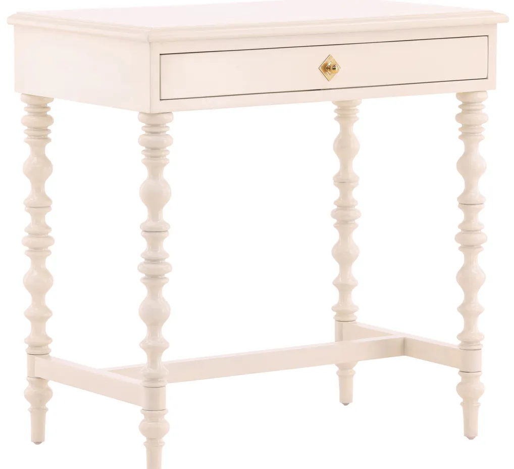 Furniture Classics 58045LT Cream Zepatta Side Table Furniture Classics 58045LT Cream Zepatta Side Table