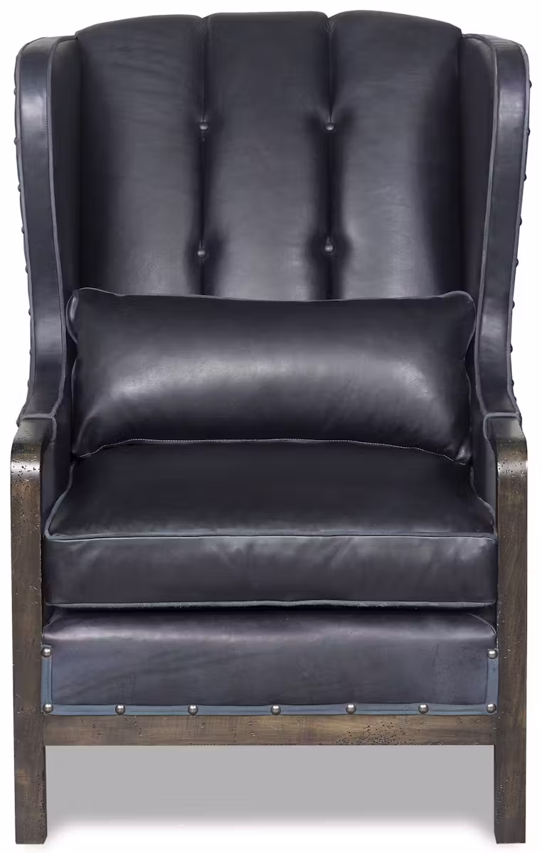 McKinley Leather 8101 Habano Wing Chair Version 1 McKinley Leather 8101 Habano Wing Chair Version 1