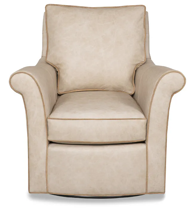 McKinley Leather 82611-S Fleming Swivel Chair McKinley Leather 82611-S Fleming Swivel Chair