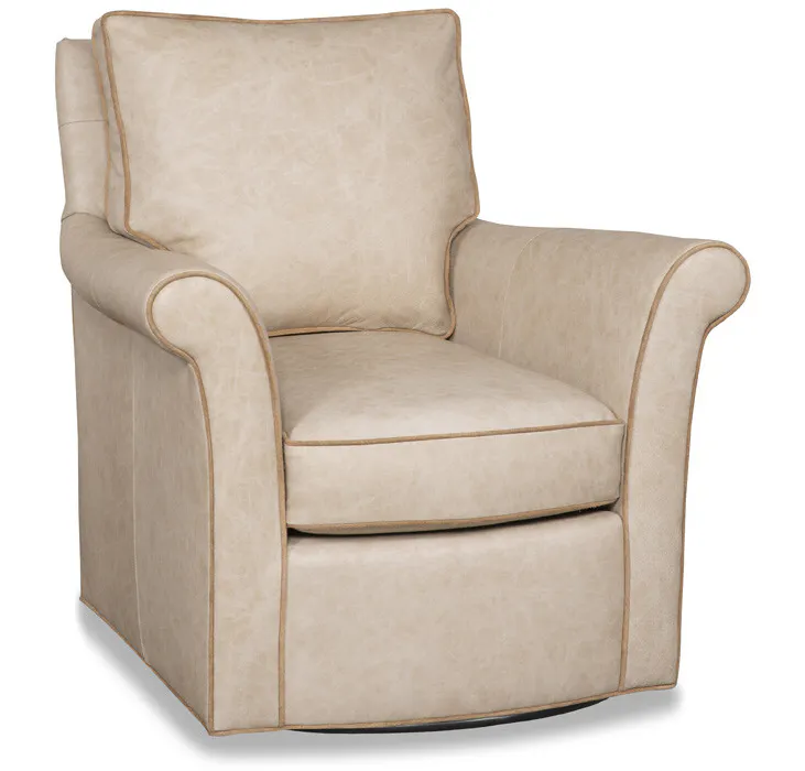 McKinley Leather 82611-S Fleming Swivel Chair McKinley Leather 82611-S Fleming Swivel Chair