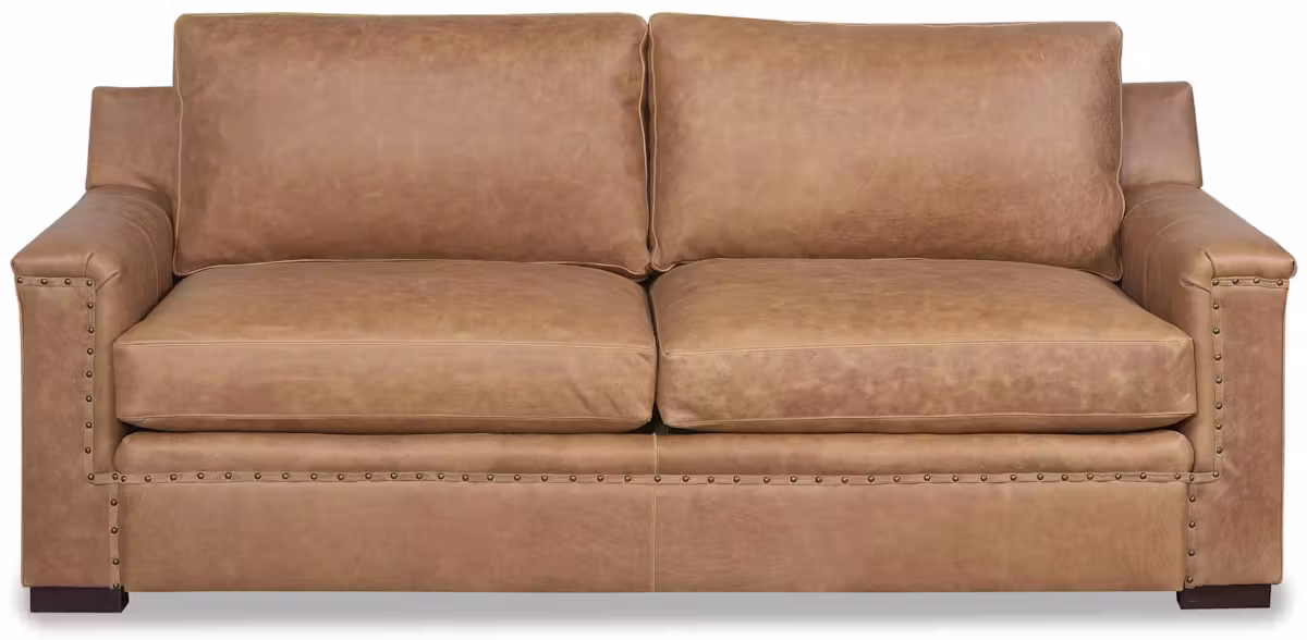 McKinley Leather 83892 San Francisco Sofa - with 2 cushions and backs McKinley Leather 83892 San Francisco Sofa - with 2 cushions and backs