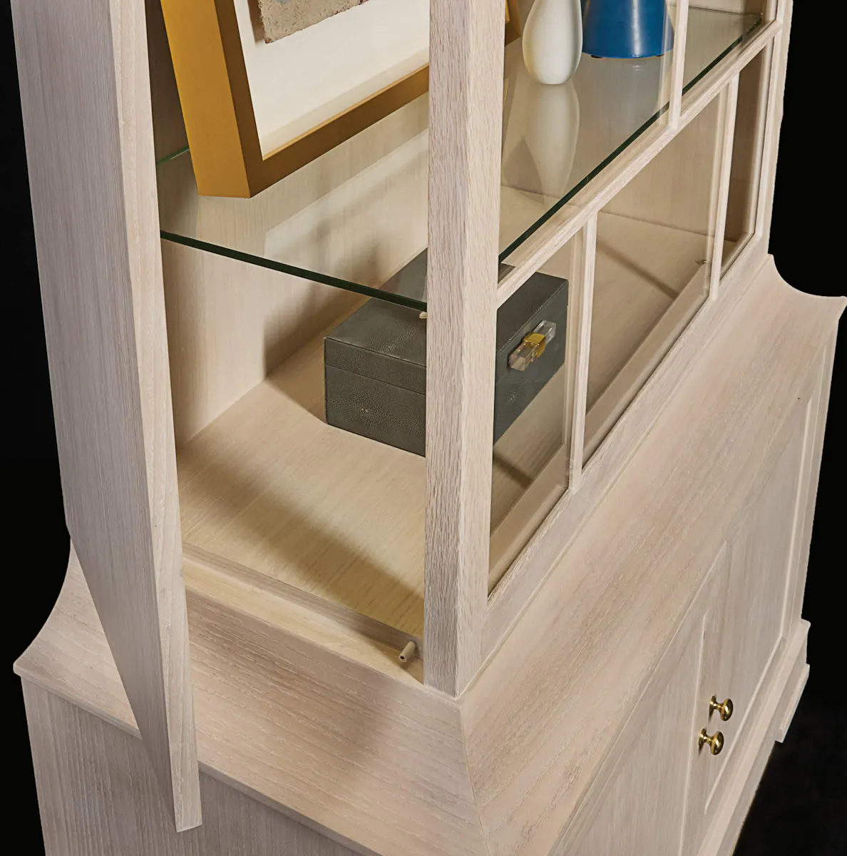Modern History MH1197F01 Washed Oak Bookcase Modern History MH1197F01 Washed Oak Bookcase