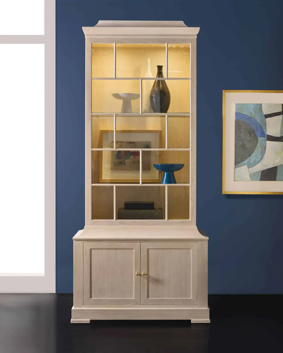 Modern History MH1197F01 Washed Oak Bookcase Modern History MH1197F01 Washed Oak Bookcase