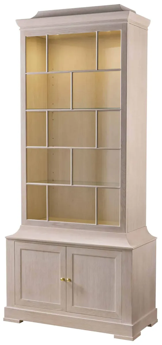 Modern History MH1197F01 Washed Oak Bookcase Modern History MH1197F01 Washed Oak Bookcase