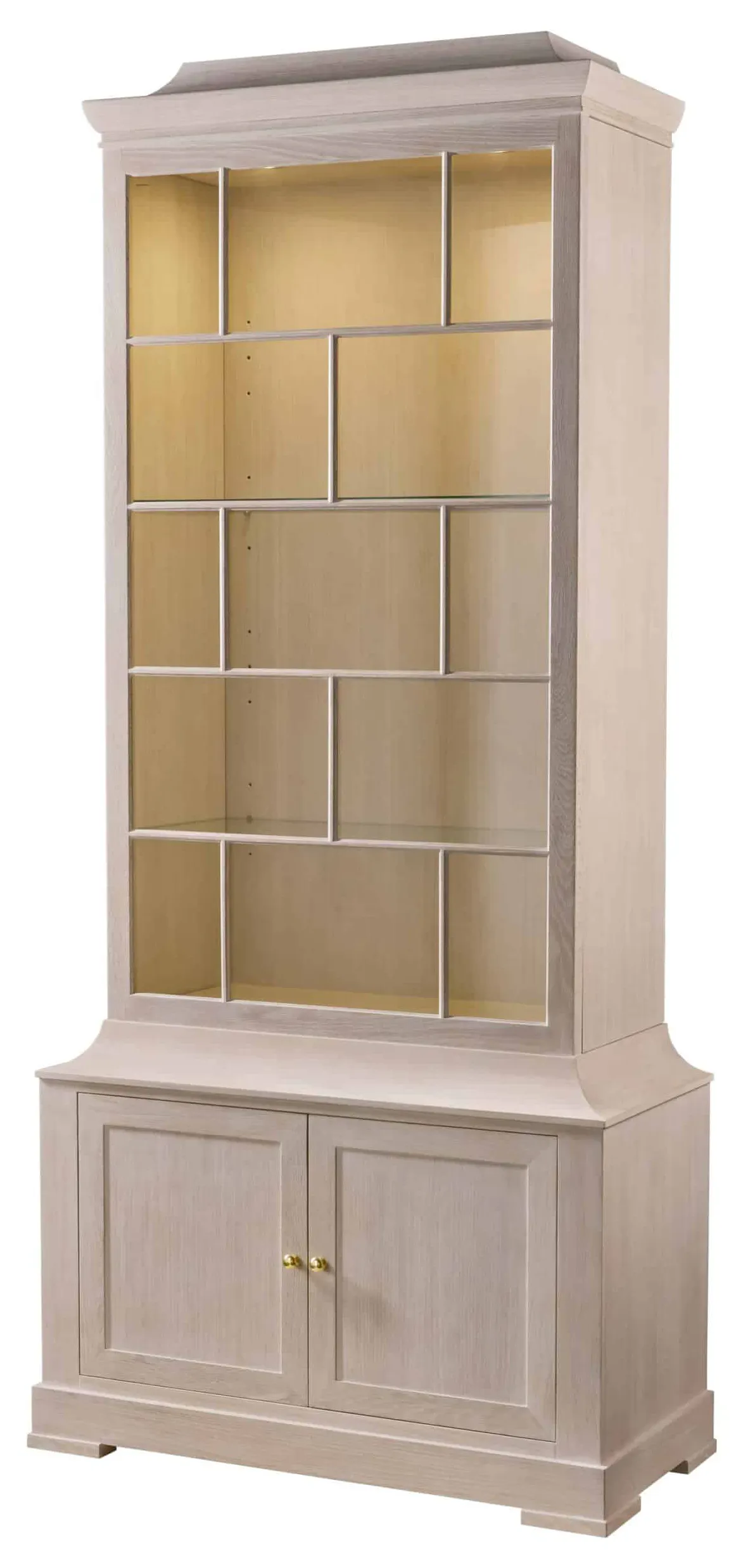 Modern History MH1197F01 Washed Oak Bookcase Modern History MH1197F01 Washed Oak Bookcase