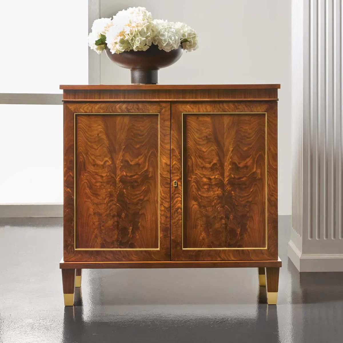 Modern History MH1290F01 Walnut Two Door Cabinet Modern History MH1290F01 Walnut Two Door Cabinet