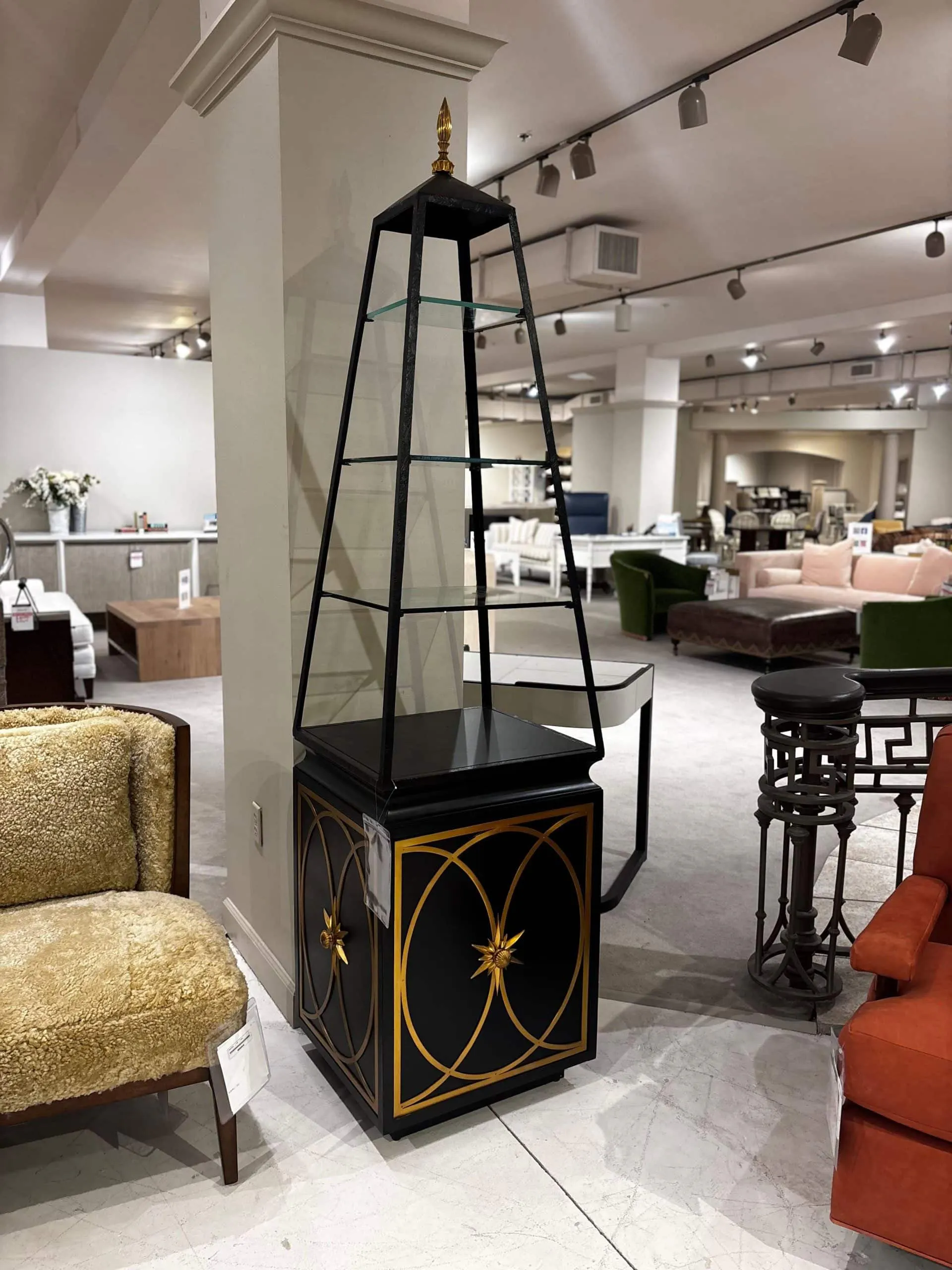 Maitland-Smith 8109-53/50 Cleopatra’s Needle-Etagere