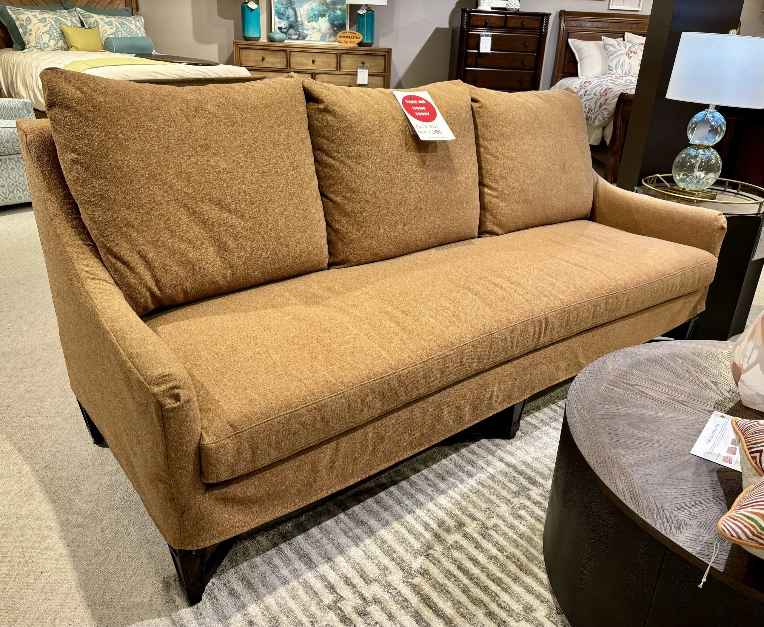 Fairfield W-S015-50 Chesapeak Slipcovered Sofa
