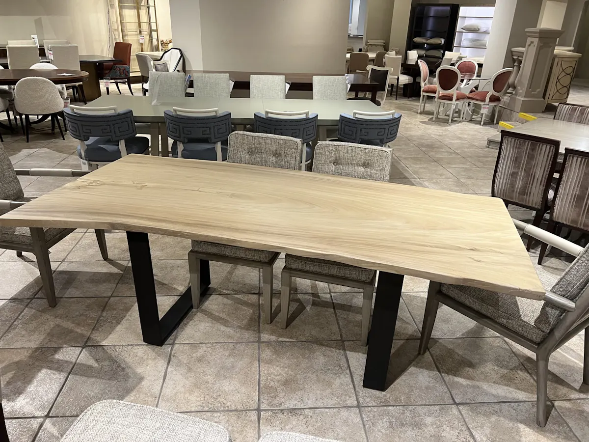 Century CR9-1-86-G/250,260,270 Guancaste Live Egde Dining Table Century CR9-1-86-G/250,260,270 Guancaste Live Egde Dining Table
