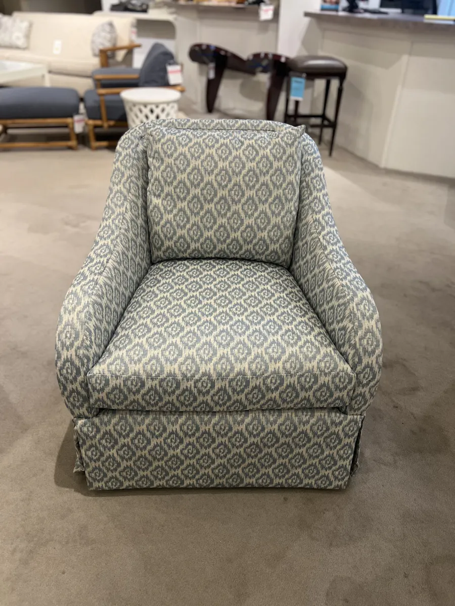 Highland House 2013SW/160 Marcel Skirted Swivel Chair Highland House 2013SW/160 Marcel Skirted Swivel Chair